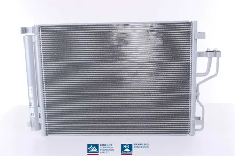 Радiатор кондицiонера nissens 940207
