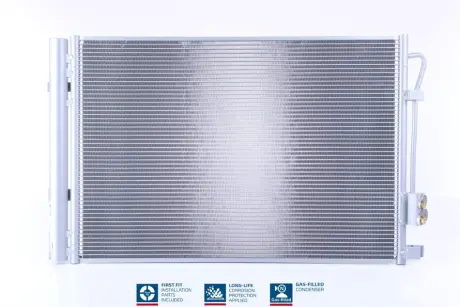 Радіатор кондиціонера Nissens 940636