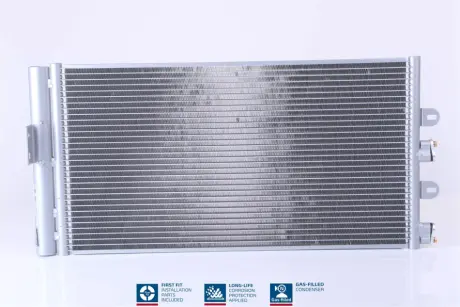 Радіатор кондиціонера nissens 94669 Фиат Пунто 2