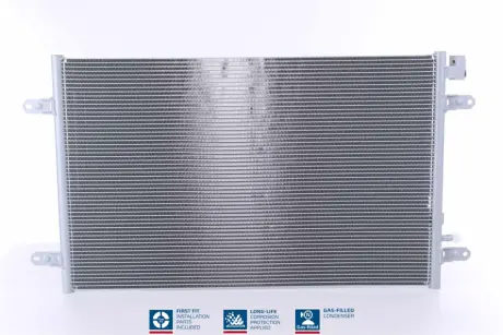Радіатор кондиціонера nissens 94854 Ауди А6