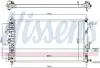 Радиатор охлаждения двигателя nissens 606049