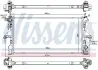 Радиатор охлаждения двигателя nissens 606171