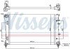 Радіатор охолодження двигуна nissens 61935