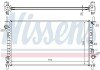 Радіатор охолодження двигуна nissens 62021A