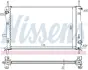 Радиатор охлаждения двигателя nissens 62056A