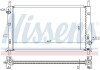 Радіатор охолодження двигуна nissens 62104