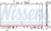 Радиатор охлаждения двигателя nissens 62869A