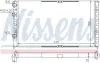 Радиатор охлаждения двигателя nissens 65290
