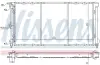 Радиатор интеркулера nissens 652611