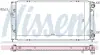 Радиатор охлаждения двигателя nissens 652681