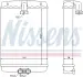 Радиатор печки MERCEDES E-CLASS W 210 (95-) (пр-во) nissens 72013
