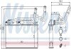 Радиатор печки (отопителя) nissens 70529