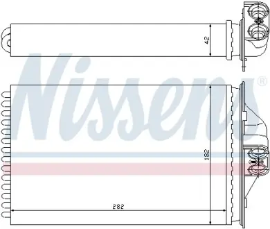 Радіатор пічки nissens 70975 Додж Гранд караван