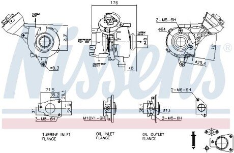 Турбокомпресор First Fit nissens 93482