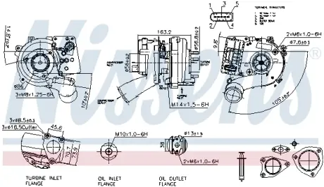 Турбокомпресор First Fit Nissens 93534