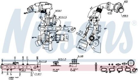 Турбокомпресов First Fit nissens 93516 на Фольксваген Multivan T6