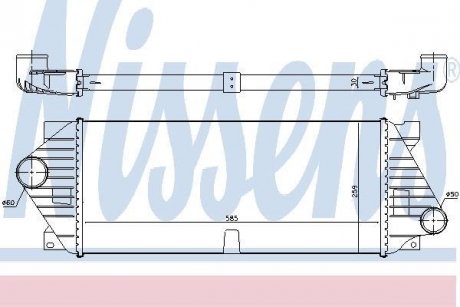 Вентилятор (комплект) nissens 96206