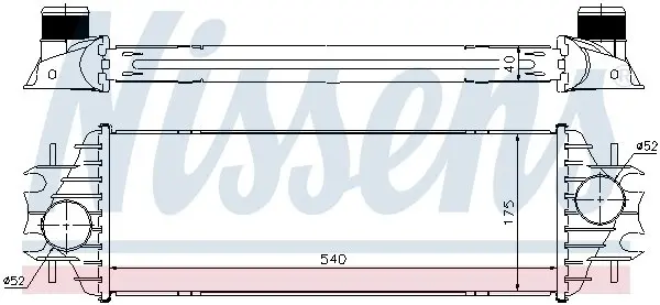 Вентилятор (комплект) Nissens 96762 (фото 1)