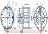 Моторчик (вентилятор) печки nissens 87803