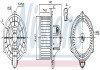 Моторчик (вентилятор) пічки nissens 87161