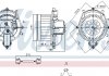 Вентилятор салону nissens 87287