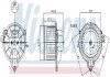 Моторчик (вентилятор) пічки nissens 87572