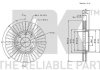 Вентильований гальмівний диск nk 203629