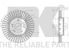 Вентильований гальмівний диск nk 205233