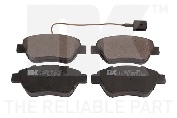Передние тормозные колодки NK 222380