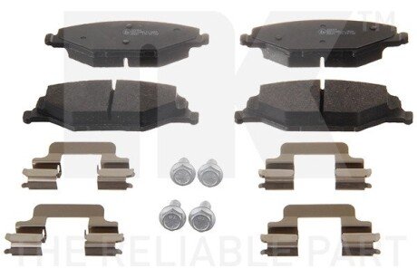 Передні тормозні (гальмівні) колодки nk 224304