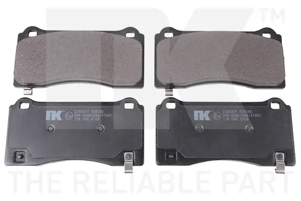Передние тормозные колодки NK 2266004