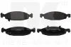 Передние тормозные колодки NK 229322