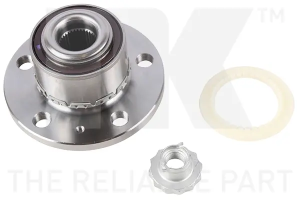 Пiдшипник ступицi перед. Audi A2 02.00- Seat Ibiza 02.02- Skoda Fabia 08.99- VW Fox/Polo 10.01- NK 754307 (фото 1)