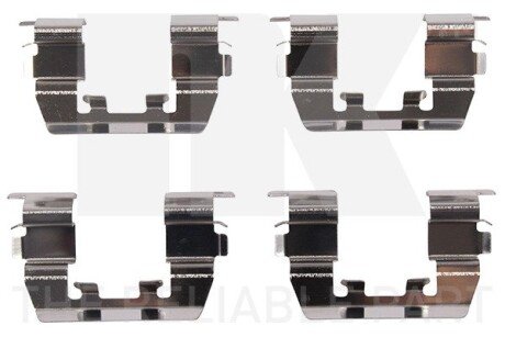 Р-кт гальмівних колодок перед. Hyundai Getz 05-/Accent 1.3 94- nk 7934669