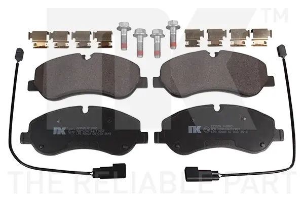 Тормозные колодки NK 222576