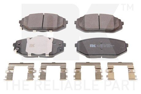 Тормозні (гальмівні) колодки nk 223474 на Мерседес T1