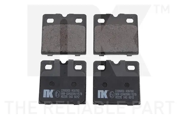 Тормозные колодки NK 2266003