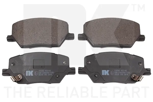 Тормозные колодки NK 229340