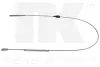 Трос ручнiка L Opel Corsa B 1.2i/1.4i16V/1.5D 93- NK 903684