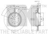 Вентильований гальмівний диск nk 204852