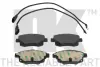 Задние тормозные колодки NK 222565
