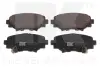 Задние тормозные колодки NK 223262