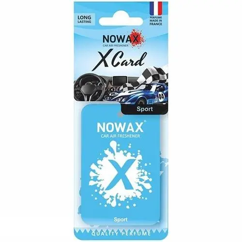 Ароматизатор NOWAX "X CARD" - Sport Nowax NX07532 (фото 1)