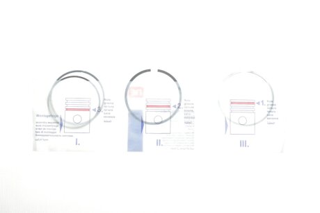 Поршневые кольца npr 120035006500 на Опель Мокка