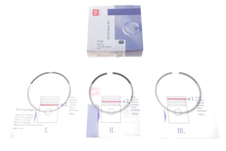 Поршневые кольца npr 120050008900