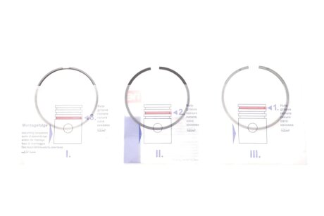 Поршневые кольца npr 120050008900 на Фольксваген Артеон