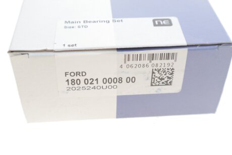 Вкладыши коренные npr 180021000800