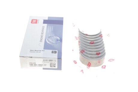 Вкладыши коренные npr 180051000117