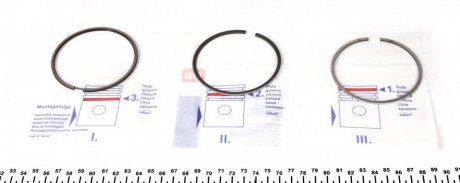 Поршневые кольца npr 120050001700