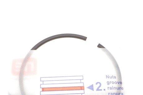 Поршневые кольца npr 120010004600